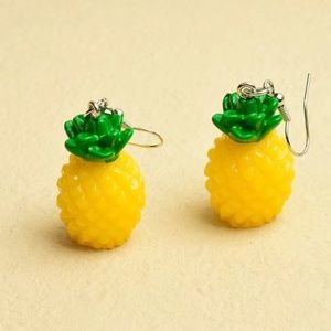 Brand new cute pineapple drop earrings